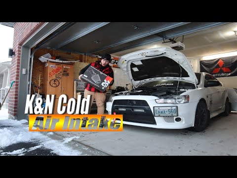 Installing A K&N Cold Air Intake On 2.4L Mitsubishi Lancer! Installing A K&N Cold Air Intake On 2.4L Mitsubishi Lancer!