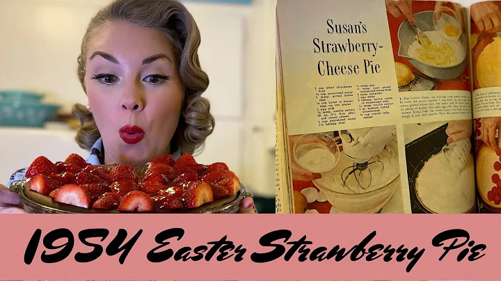Vintage Baking- Lets Make an Easter Pie Recipe Fro...