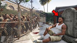 Franklin Died In 100 DAYS Zombie Apocalypse Survival in GTA 5! screenshot 2