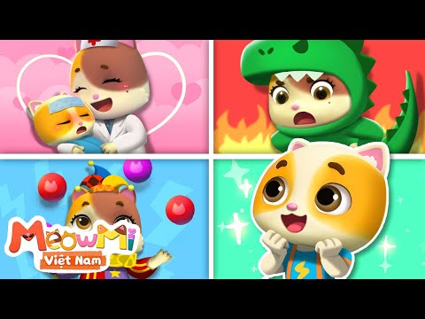 Người mẹ siêu nhân mèo | Người mẹ tuyệt vời nhất | Nhạc thiếu nhi | MeowMi Gia đình những chú mèo