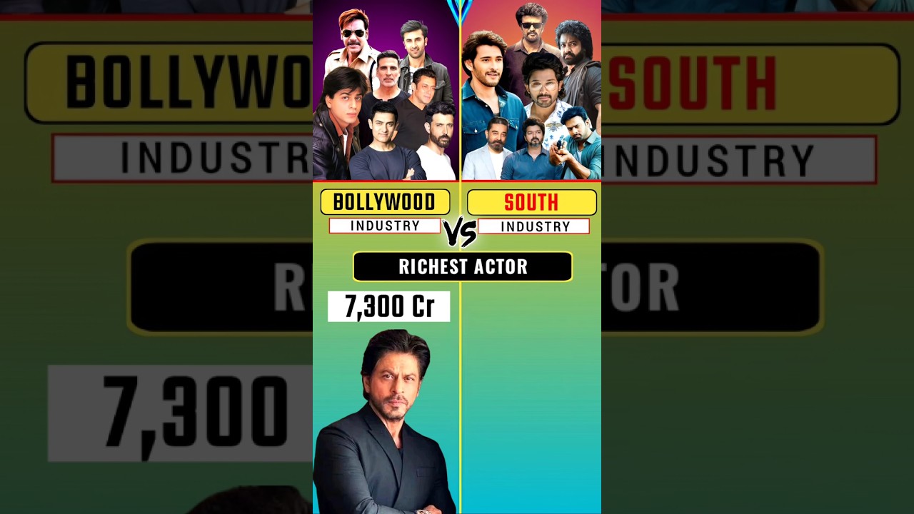 Bollywood 𝐕𝐒 South : The ultimate battle 