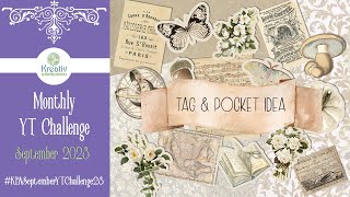 September YouTube Challenge-Tag & Pocket Idea