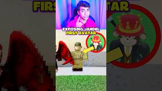 EXPOSING JANDEL FIRST AVATAR ON ROBLOX 😱