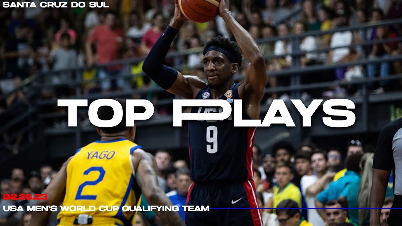 TOP PLAYS // USA Men's World Cup Qualifying Team vs Brazil Win Big Sports