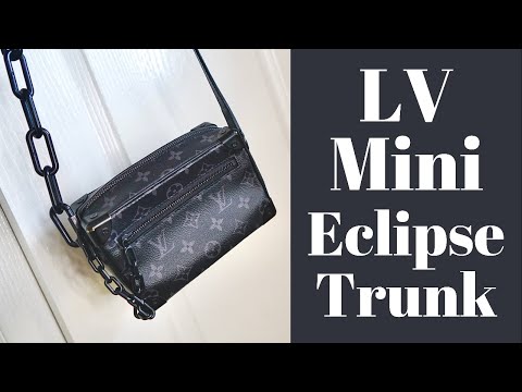 Louis Vuitton LV x YK Mini Soft Trunk Eclipse Monogram Eclipse