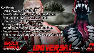 What Are Your Thoughts On Brock Lesnar vs Finn Balor?