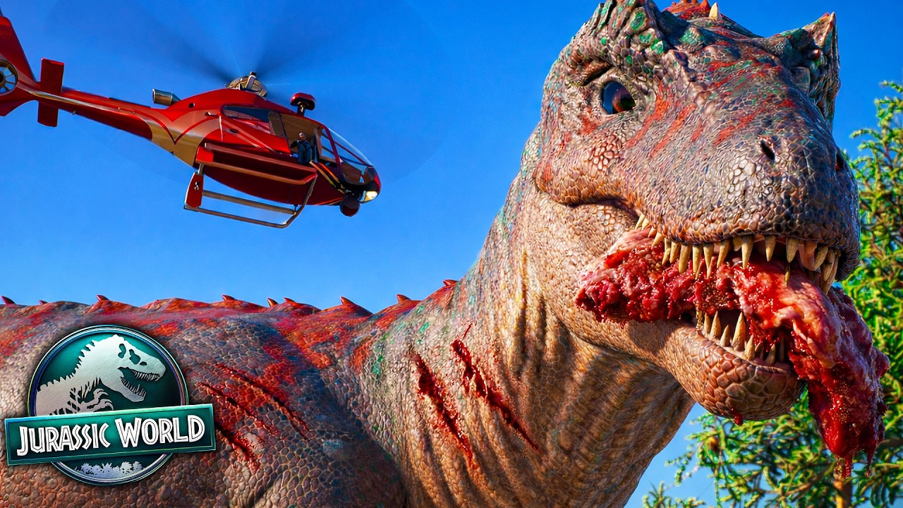 Wpuściłem 20 MIĘSOŻERCÓW na wybieg ROŚLINOŻERCÓW - Jurassic World Evolution 3