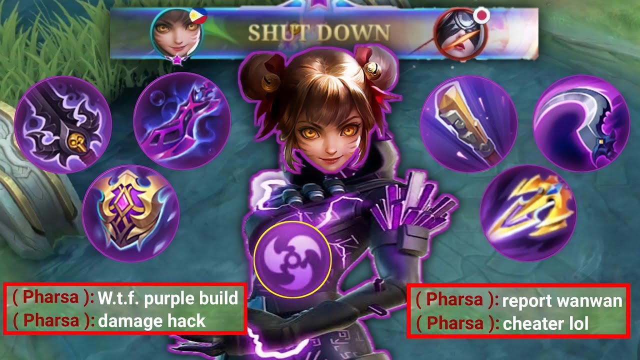 KING WANWAN PURPLE ITEM BUILD?  ( BUG ITEM? )  -King Wanwan