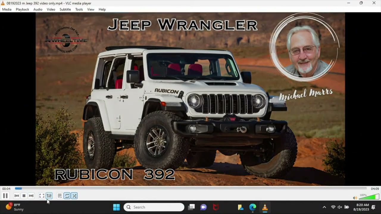 In the New Car Showroom, it is the 2024 Jeep Wrangler Rubicon 392!