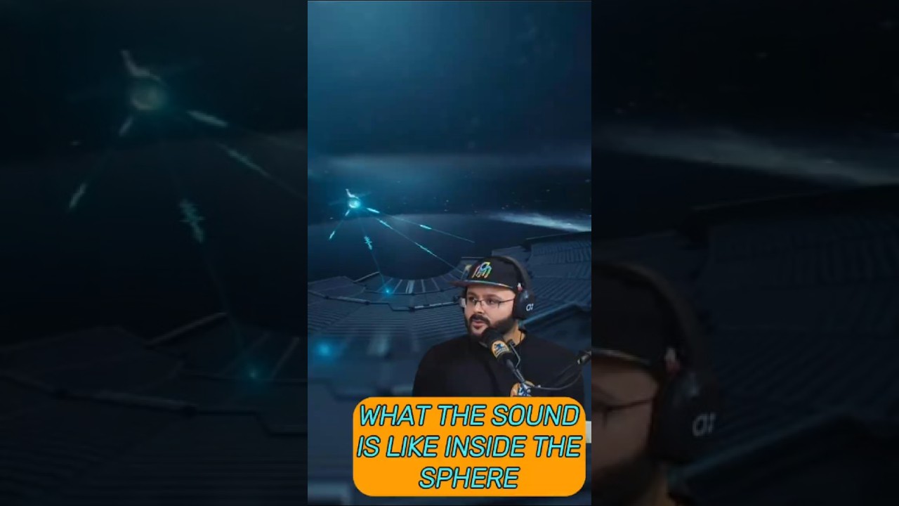 The incredible soundscape inside the sphere 🎶🌐 