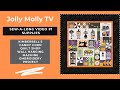Sew-A-Long Kimberbell Candy Corn Quilt Shop Video #1 Machine Embroidery Project Wall Hanging