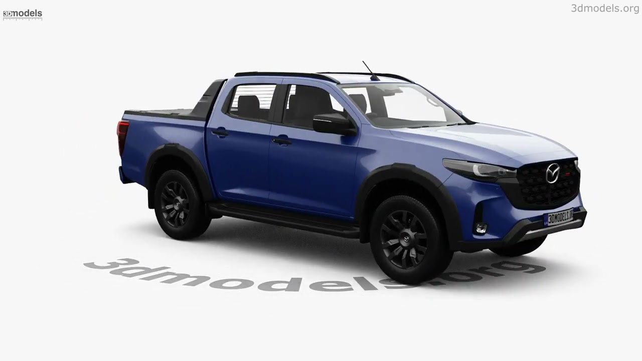 Mazda BT-50 Double Cab SP 2025 3D model by 3DModels.org