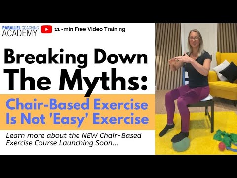 Breaking Down the Myths: Chair-Based Exercise Is Not &#039;Easy&#039; Exercise