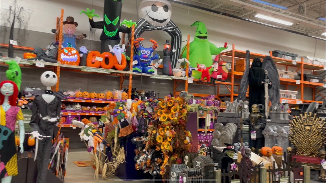 Home Depot Halloween 2021 Store Tour! YouTube