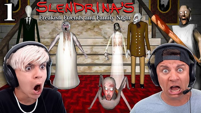 Челленджи With Guests и Hotel Insanity ▻ FNAF Slendrina's Freakish Friends, The NeptooN – Игровой Хоррор-FNAF Канал