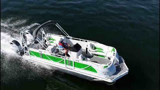Center Console Pontoon Comes Standard With The "WOW" Factor