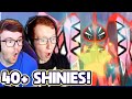 OVER 40 SHINIES! - INSANE Custom Pokemon Shiny Reaction Montage!
