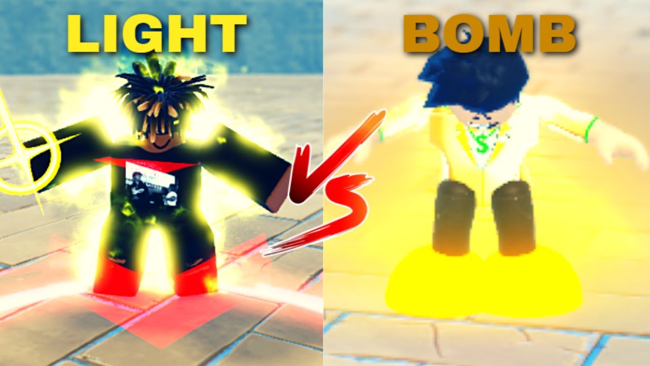 Light Vs Bomb (EPIC BATTLE!!) Fruit Battlegrounds Part 13 YouTube