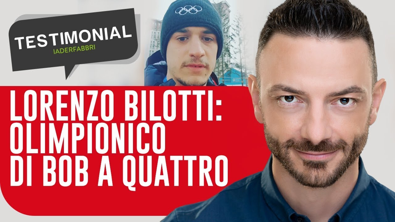 LORENZO BILOTTI: olimpionico di bob a quattro