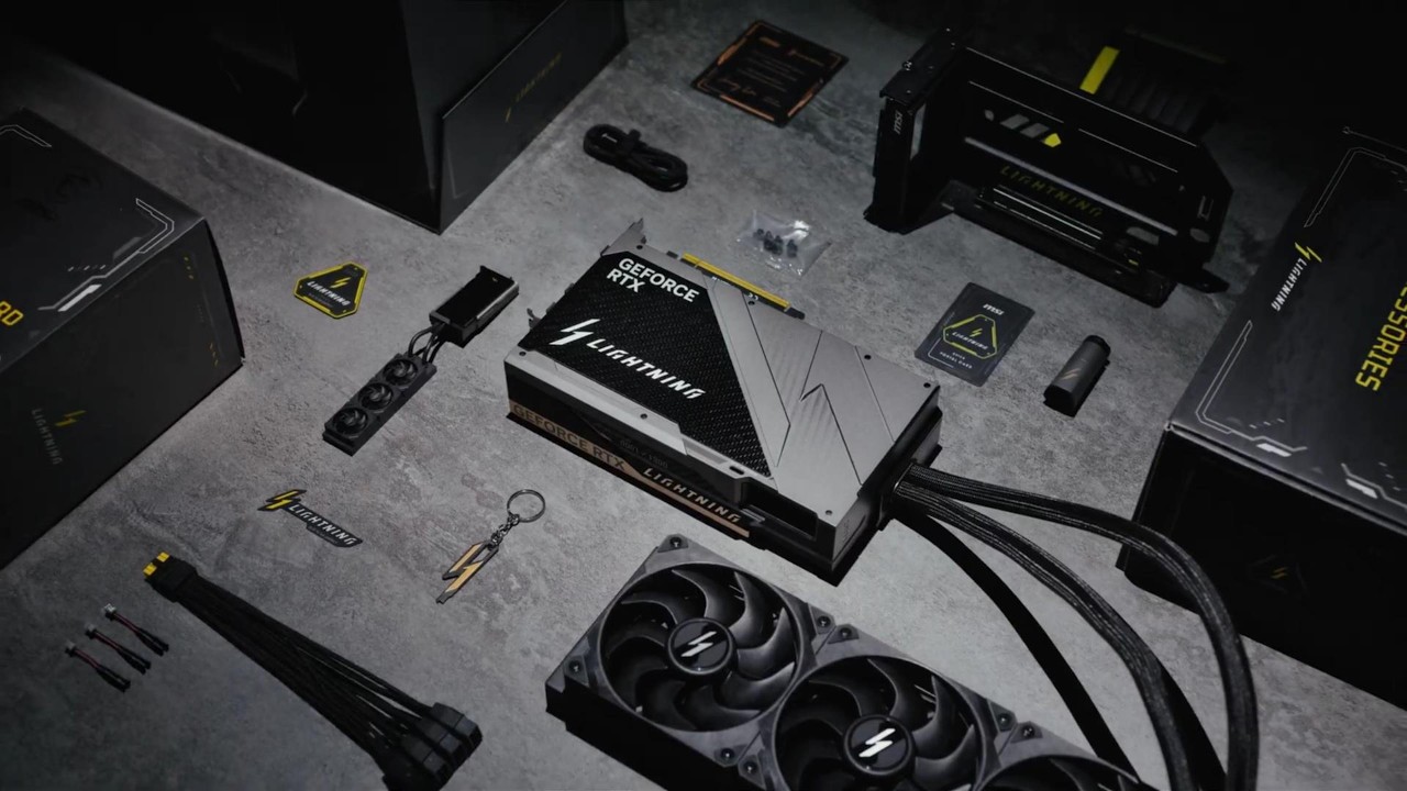 MSI GeForce RTX 5090 32G Lightning Z I One of it's kind I UCC I MSI