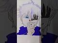 Gojo Satoru Drawing ✍️ | Jujutsu Kaisen #Shorts
