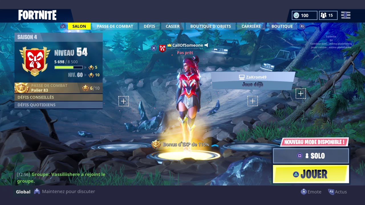 fortnite dance impatience 1 heure - impatience fortnite