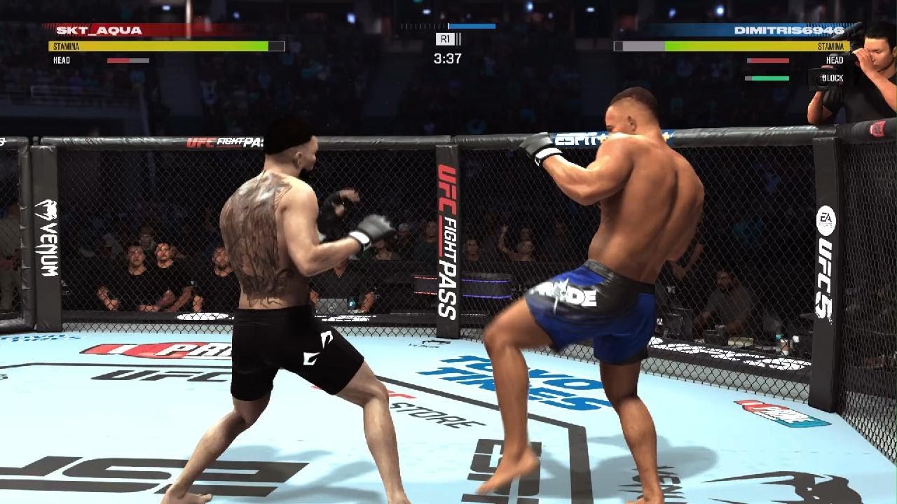 EA SPORTS UFC 5 Jim " The DRAGON " Liako Lee UNLEASHES BEST COMBO&BECOMES CHAMPION AGAINOnlineCareer