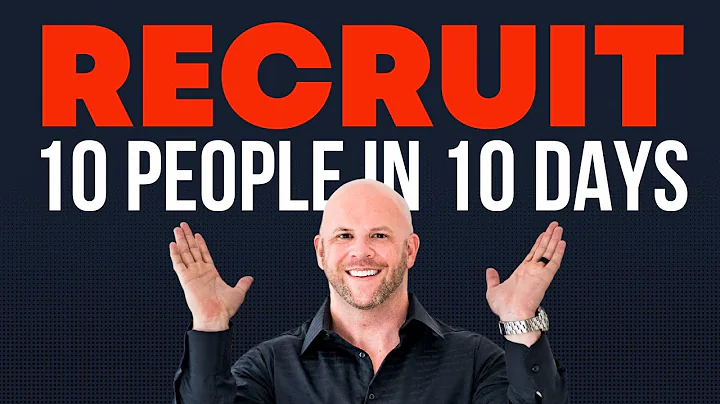 Recruit 10 People In 10 Days - New 2022 Strategy |...