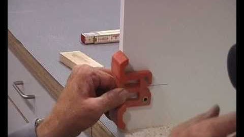 Drilling template for mounting plates; Templates for hinge systems