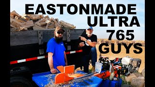 Eastonmade ULTRA log splitter WITH 765 GUYS!