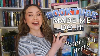 the books that booktube MADE ME BUY👀🛍️