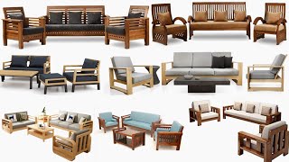 Top 50 Modern Wooden Sofa Set Design Ideas 2022 || Wooden Furniture || Home Interior Design
