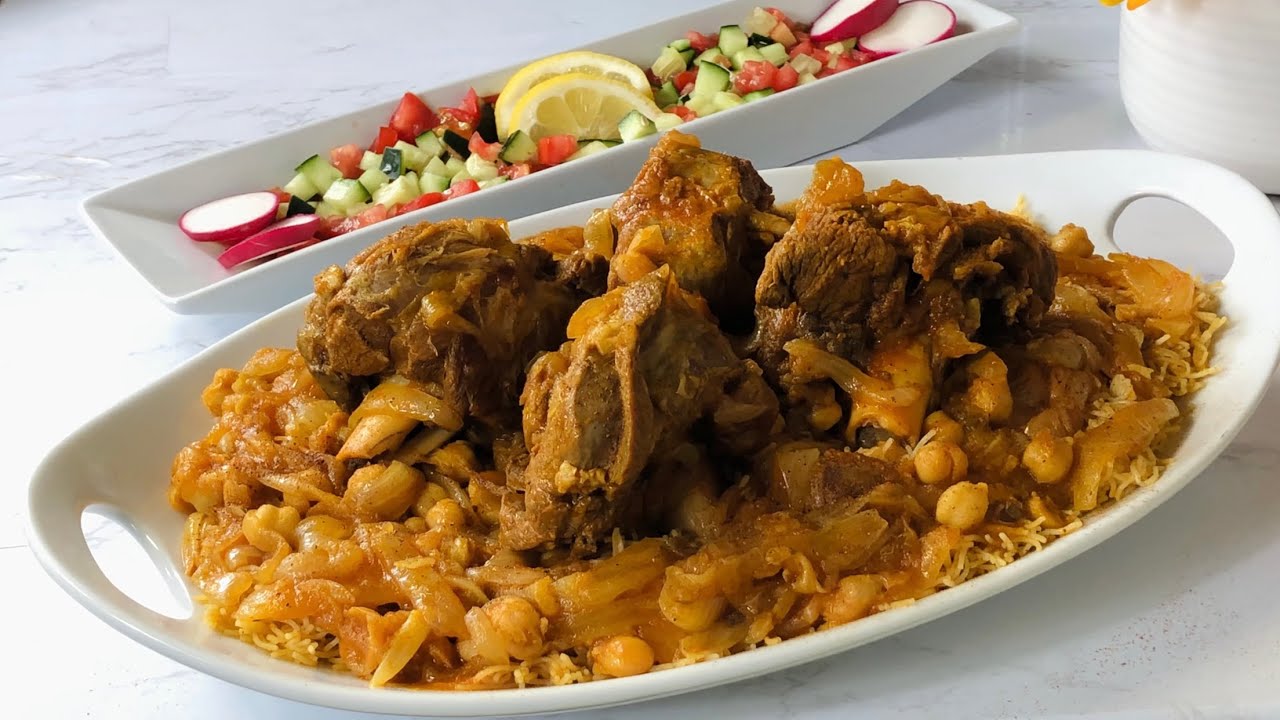 المكرونة الليبية المبوخه (الشعيرية )بالبصلة بأسرع طريقه 👌🏻