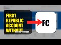 How To Recover First Republic Account Without Phone Number 2026 (FULL GUIDE)