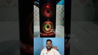 40W Bluetooth Tower Speaker | Dual Woofer RGB Lights | Remote | 40 W Bluetooth Party Speaker