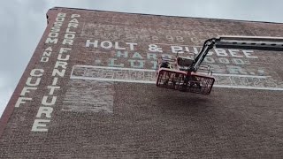 Brothers working to revive Boston's past by repainting so-called "ghost signs"