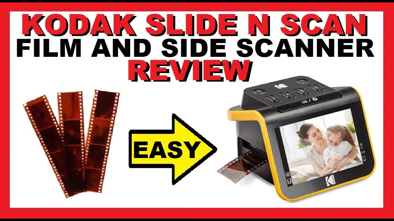Kodak Slide N Scan Digital Film Scanner for Color/B&W Negatives RODFS50 Used