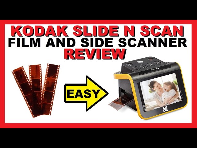 Kodak Slide N Scan Digital Film Scanner for Color/B&W Negatives RODFS50  Used