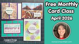 April Stamp Camp: 4 Cards + Soft Pastels Tricks That Wow! screenshot 5