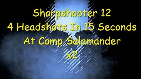 Ghost Recon Breakpoint : Sharpshooter Rank 12 : 4 Headshots in 15secs  At Camp Salamander x2