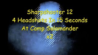 Ghost Recon Breakpoint : Sharpshooter Rank 12 : 4 Headshots in 15secs  At Camp Salamander x2