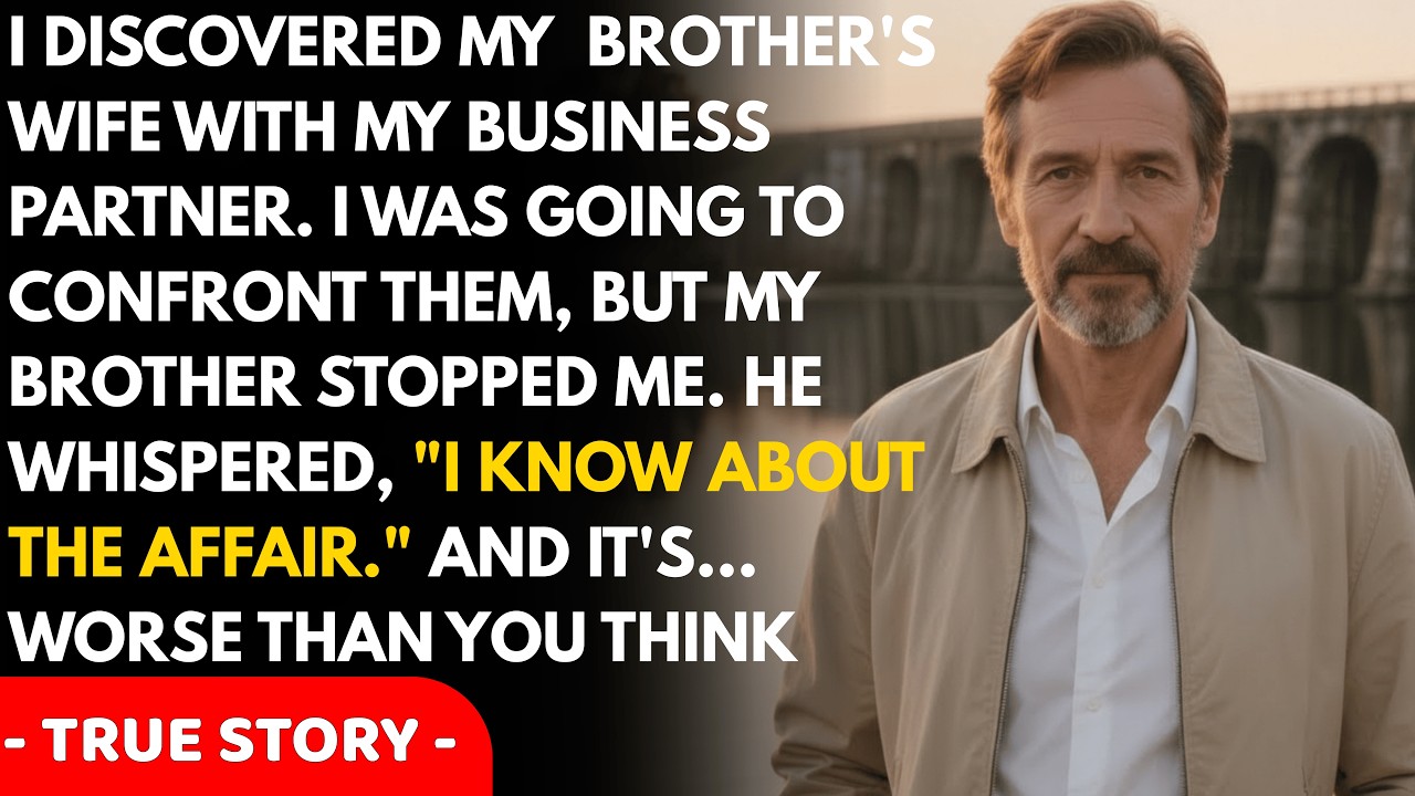 I discovered my brother's wife with my business partner! I was going to confront them, but my bro...