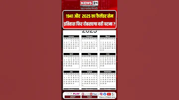 1941 और 2025 क क ल डर स म इत ह स फ र द हर एग वह घटन News 21 National 