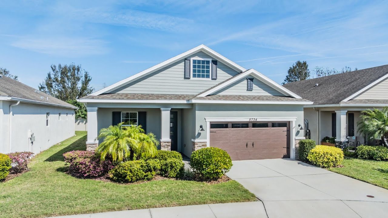 Riverview FL 55+ Home Tour | 5734 Stockport Street | Maintenance-Free Living!