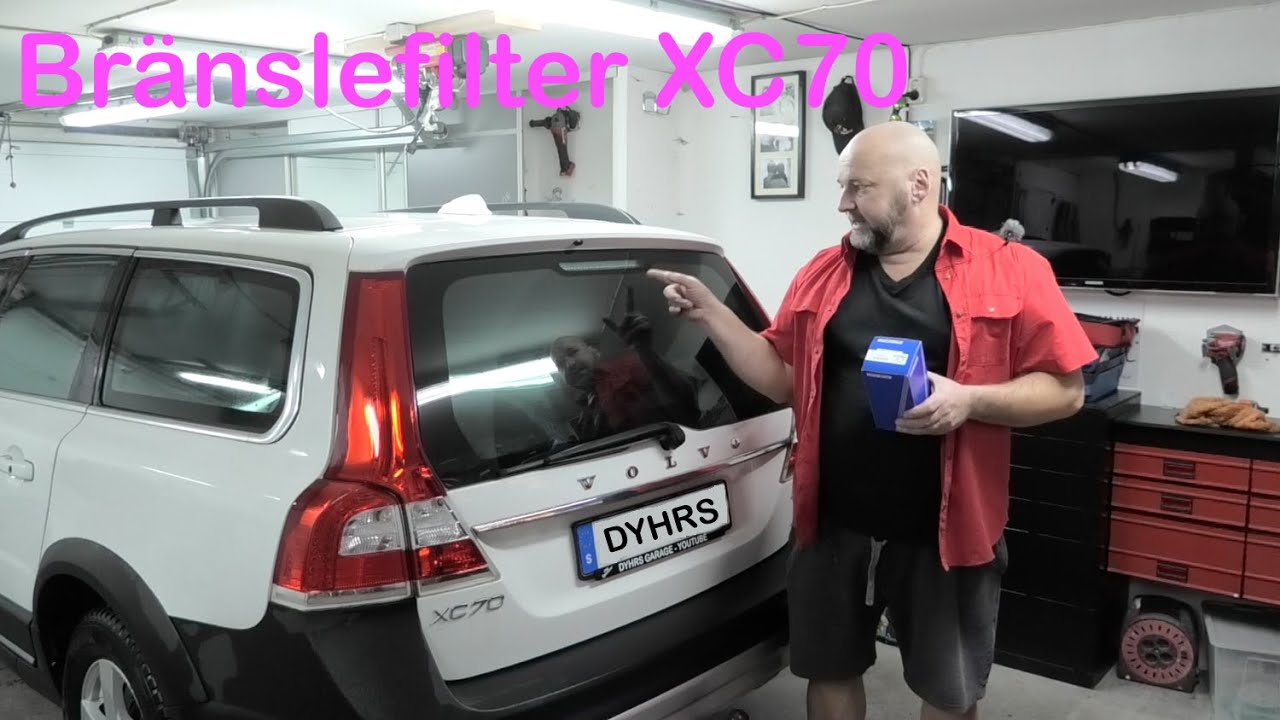 Bränslefilter Volvo XC70 och en del andra - Gör det själv