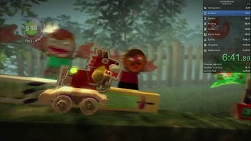 LittleBigPlanet All Levels Speedrun (1:24:13)