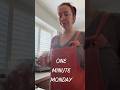 One Minute Monday - what can you do in a minute to feel better?