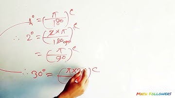SSC Higher math Trigonometric Lecture about Degree and Radian