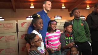 Curry Family Gives Back