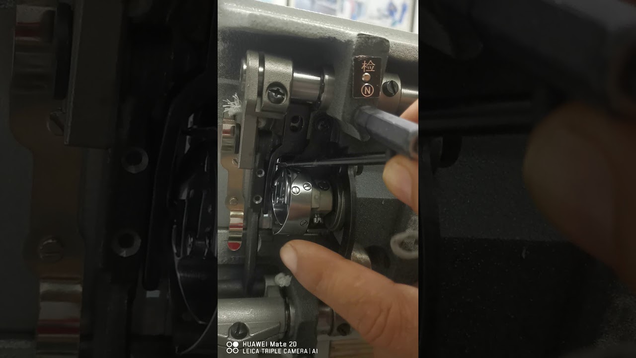 Mengatasi masalah mesin jahit lurus industri jem atau stuck